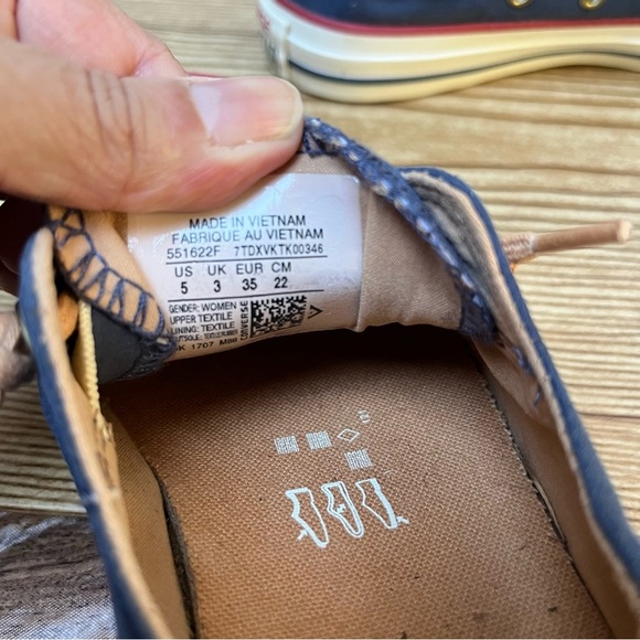 Converse Chuck Taylor Shoreline Navy/Biscuit/Egret Size 5 - Picture 16 of 16